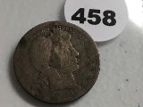 1901 Barber Quarter