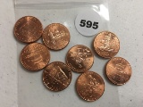2009 P & D Penny Set, UNC