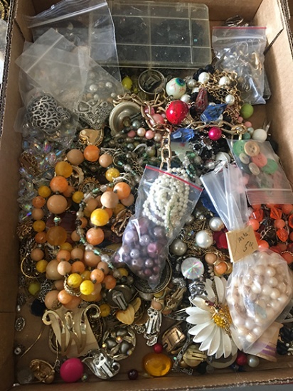 Jewelry  Parts, Few Complete Pieces