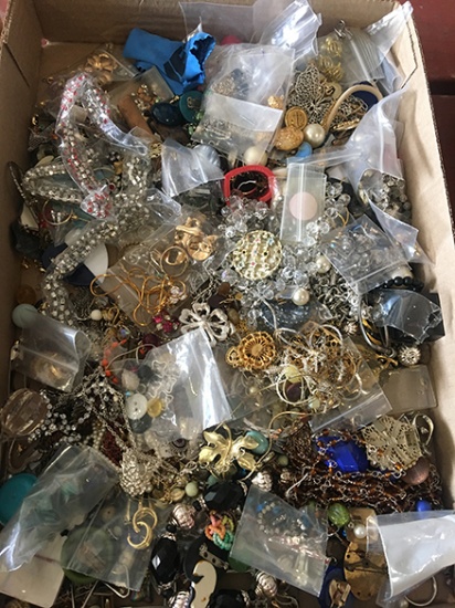 Jewelry Parts, Few Complete Pieces