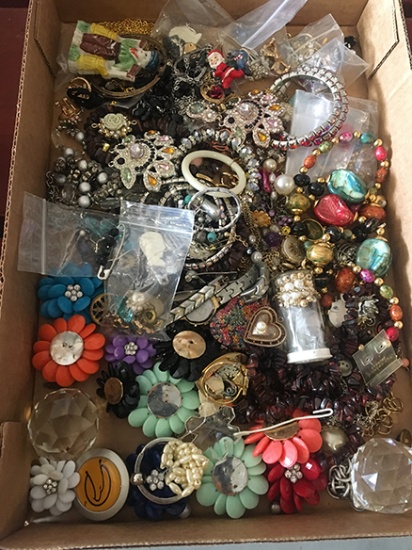 Jewelry Parts, Few Complete Pieces