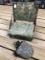 Mossy Oak Hunting Chair and Tree Bark Stool