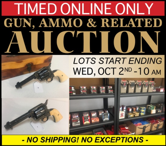 *No Shipping* - Gun, Ammo & Related Auction - 2024