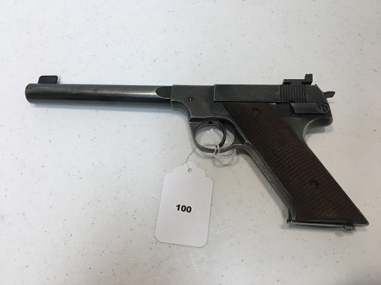 Hi-Standard Model H-D Military 22 Cal, Serial #195441, Few Spots of Light Rust