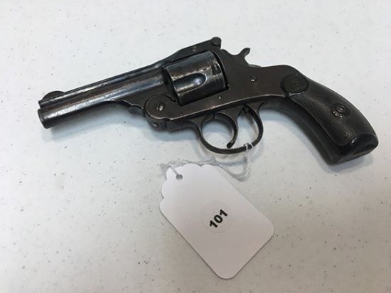 Harrington and Richardson Arms 38 S/W Revolver, Serial #None Found, Cracked Grip, Surface Rust