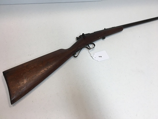 Savage Arms Model 1904, 22 SL-LR, Serial #86124, Vintage Patina, Crack in Stock