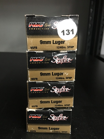 80 Rds, 124 Gr SFHP, 9MM Luger