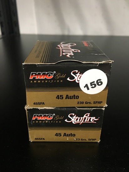 40 Rds, 230 Gr SFHP, 45 Auto