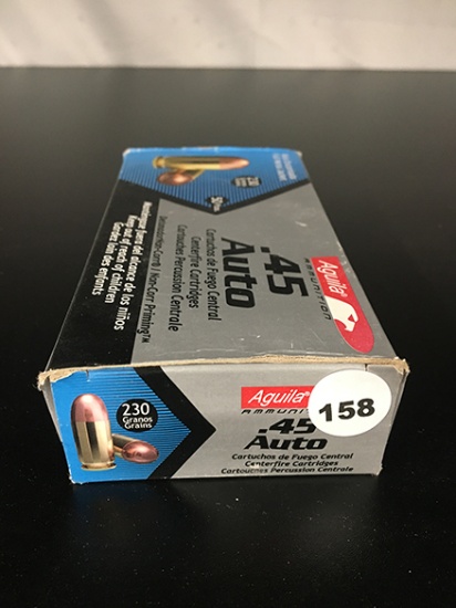 50 Rds, 230 Gr FMJ, 45 Auto