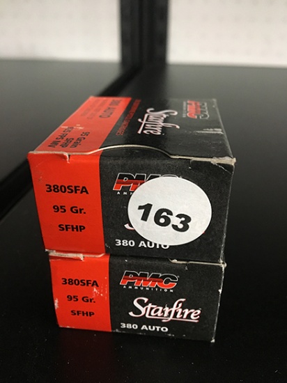 40 Rds, 95 Gr SFHP, 380 Auto