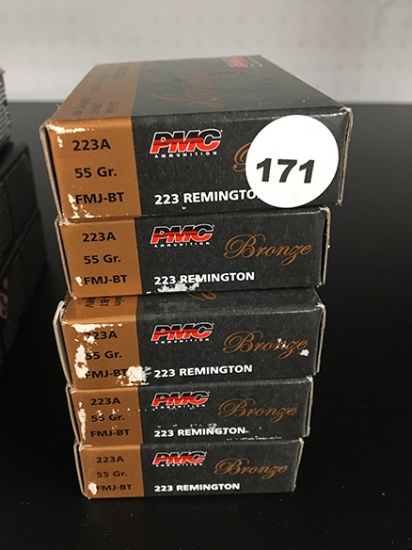 100 Rds, 55 Gr FMJ-BT, 223 Rem.