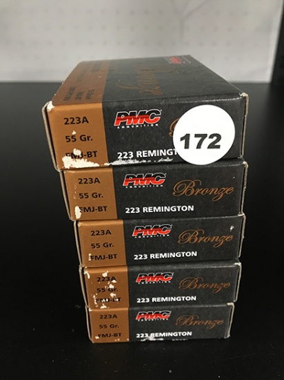 100 Rds, 55 Gr FMJ-BT, 223 Rem.