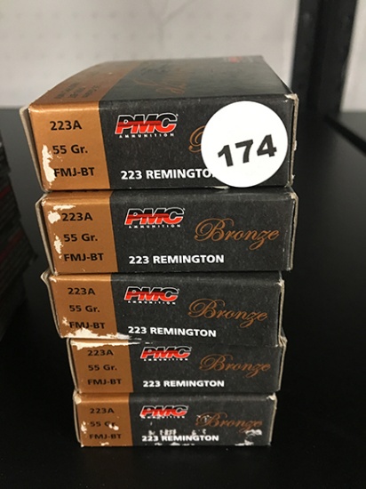 100 Rds, 55 Gr FMJ-BT, 223 Rem.