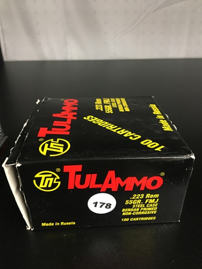 100 Rds, 55 Gr FMJ, 223 Rem.