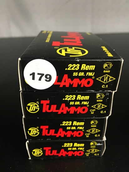 80 Rds, 55 Gr FMJ, 223 Rem.