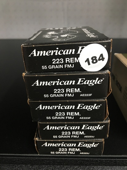 100 Rds, 55 Gr FMJ 223 Rem.