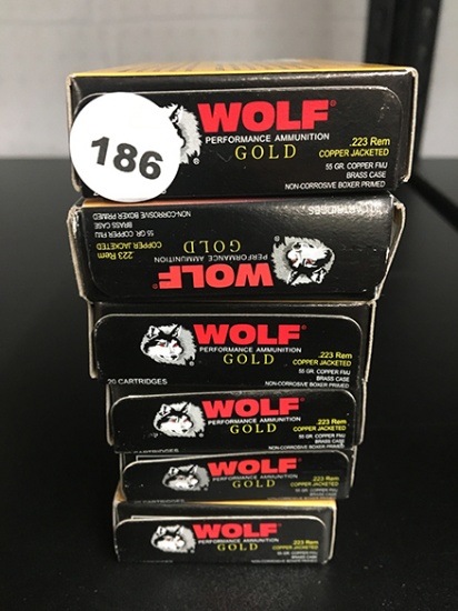 116 Rds, 55 Gr Copper FMJ, 223 Rem.