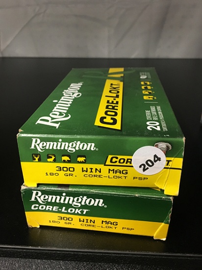34 Rds, 180 Gr, 300 Win. Mag