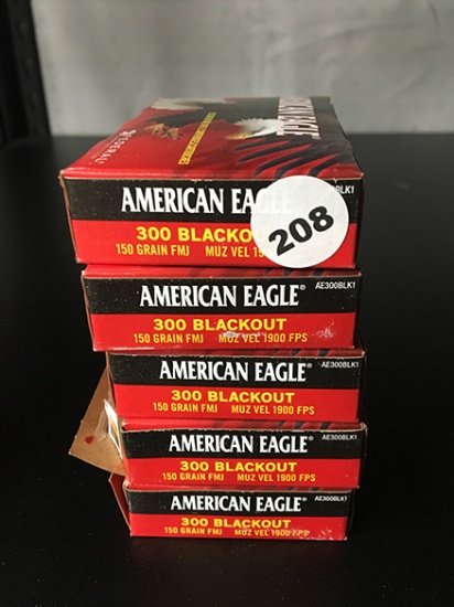 100 Rds, 150 Gr FMJ, 300 Blackout