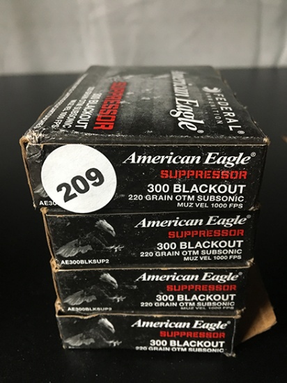 80 Rds, 220 Gr 07M, 300 Blackout
