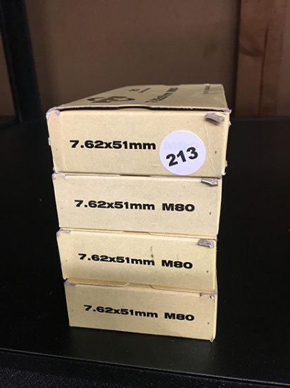 80 Rds, 7.62 X 51MM, M80