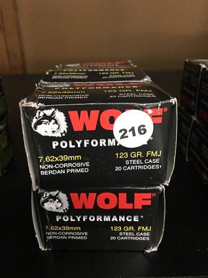 120 Rds, 123 Gr FMJ, 7.62 X 39MM