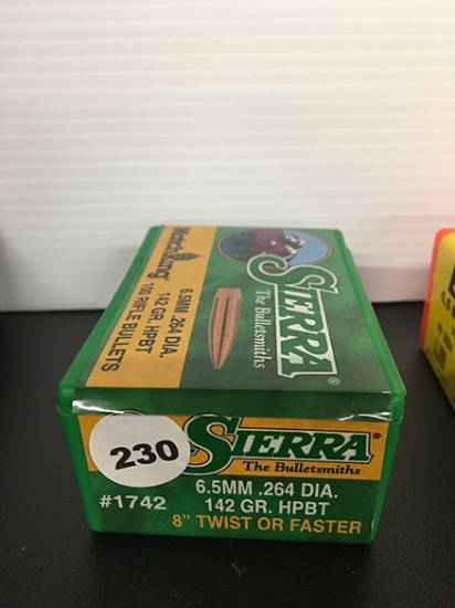 99 Qty, 6.5MM 142 Gr Bullets