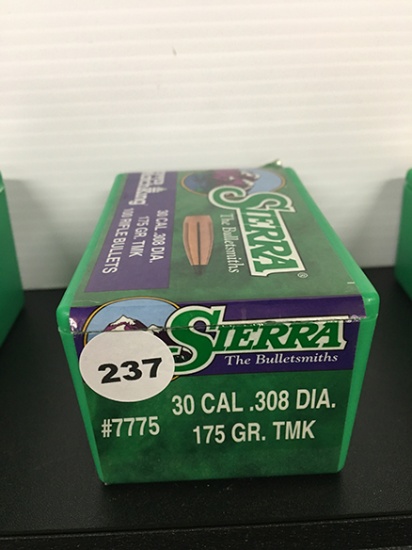 60 Qty, 30 Cal, 175 Gr Bullets