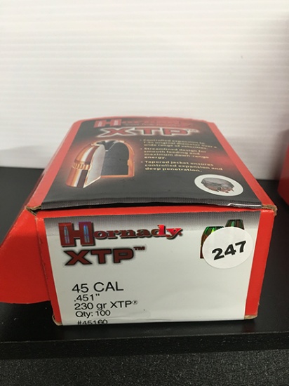 45 Qty, 45 Cal, 230 Gr Bullets