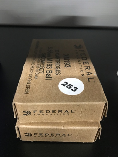 40 Rds, 55 Gr, 5.56MM, M193 Ball