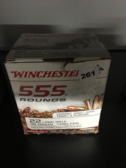 555 Rds, 36 Gr, 22LR