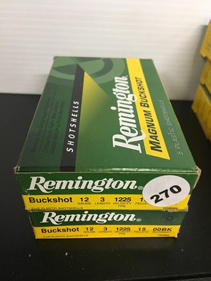 10 Rds, 12 Ga, Buckshot, 3 in.