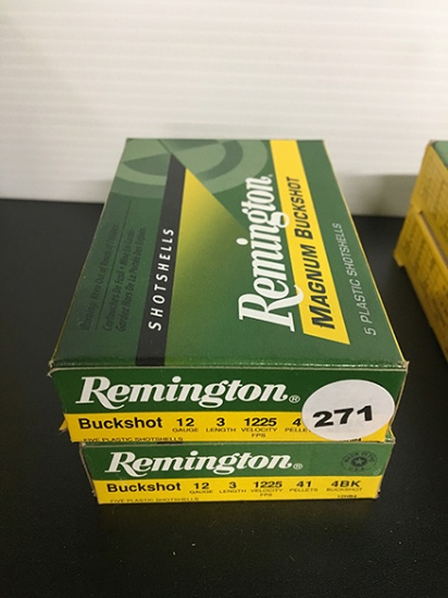 10 Rds, 12 Ga, Buckshot, 3 in.