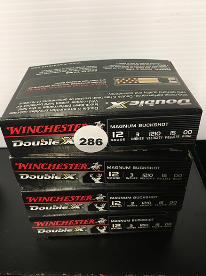 20 Rds, 12 Ga, Magnum Buckshot, 3 in.