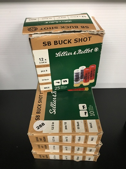 50 Rds, 12 Ga, Buckshot Mag, 3 in,
