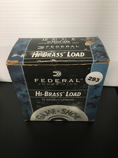 16 Rds, 12 Ga, Hi Brass, 2 3/4 in.