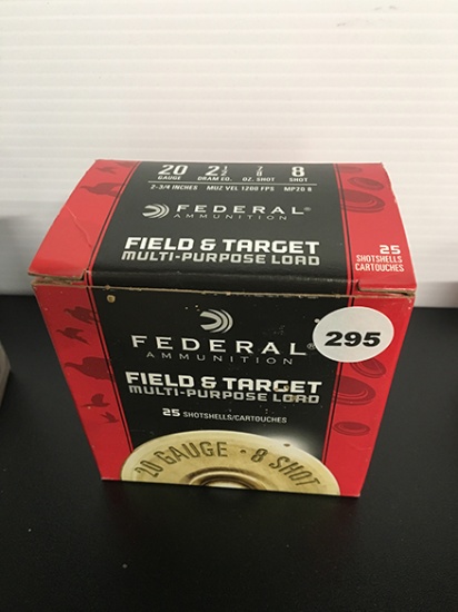 25 Rds, 20 Ga, 2 1/2 in.