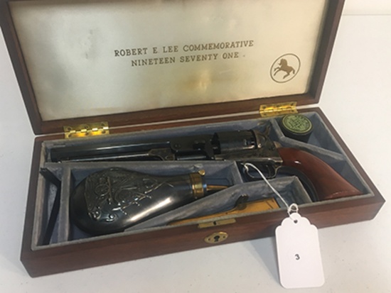 Colt Robert E. Lee Commemorative (1971) Engraved Cylinder, Serial #2768 Like New in Box