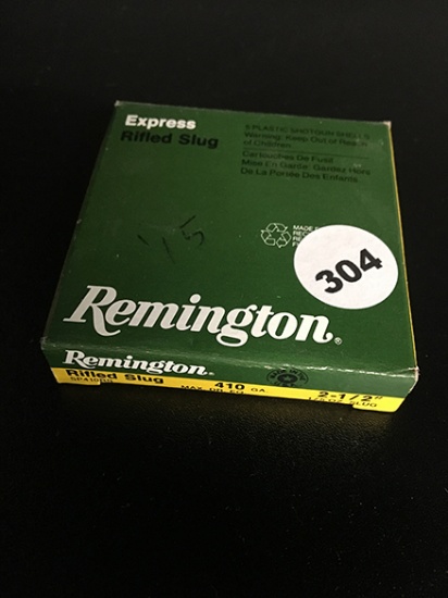 5 Rds, 410 Ga, 2 1/2 in. Rifle Slug