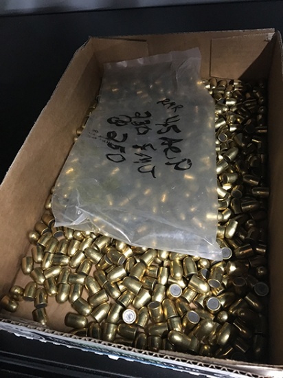 Approx. 250, 45 ACP, 230 Gr Bullets