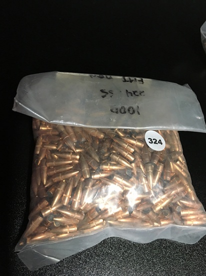 Approx. 800, 224 Cal, 55 Gr Bullets