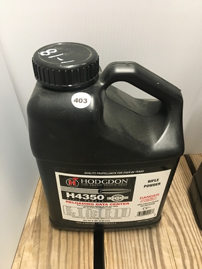 H350 Rifle Powder, 8 lb. Unopened