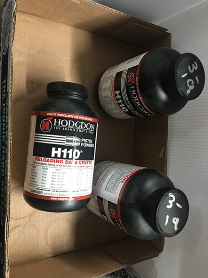 3 lb. H110 Pistol Powder