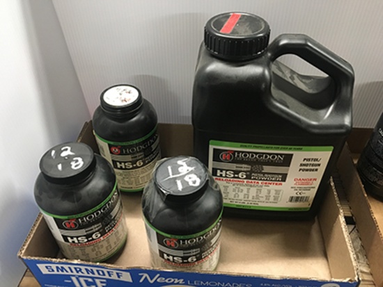 2 1/2 lb. HS-6 Pistol/Shotgun Powder