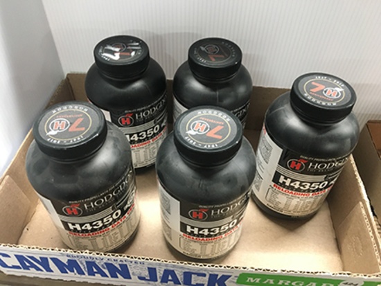 4 1/4 lb. H4350 Rifle Powder