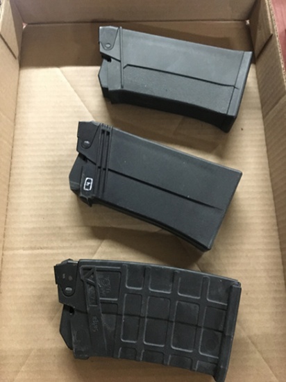 Lot of 3, 12 Ga Magazines