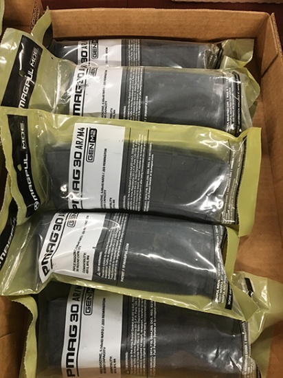 Lot of 6 PMAG 30 AR/M4, 5.56 X 45 Nato/223 Rem