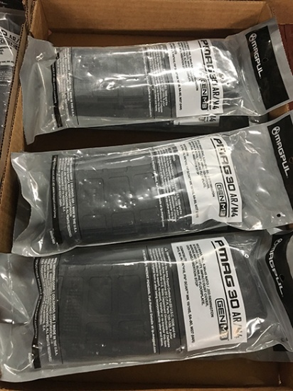 Lot of 6, PMAG 30 AR/M4, 5.56 X 45/223 Rem