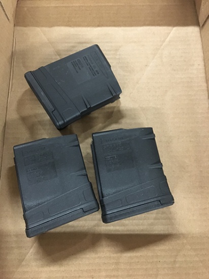 Lot of 3, PMAG 10 AR/M4, 7.62 X 51