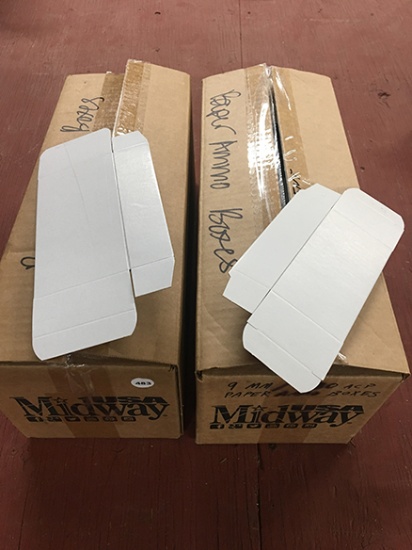 Midway CB-08 Paper Boxes and few CB-01
